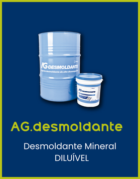 AG.desmoldante Coplas - Desmoldante Mineral Diluível