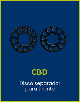 CBD Coplas - Disco separador para tirante