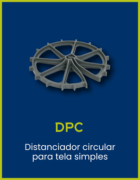 DPC Coplas - Distanciador circular para tela simples