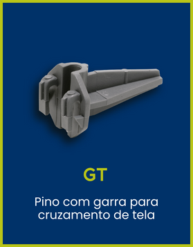 GT Coplas - Pino com garra para cruzamento de tela