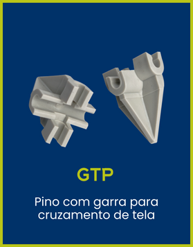 GTP Coplas - Pino com garra para cruzamento de tela