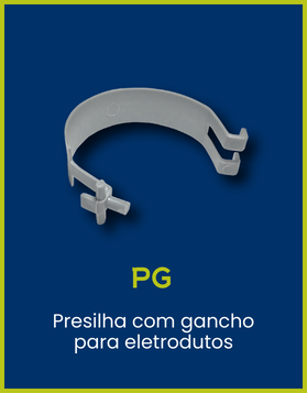 PG Coplas - Presilha com gancho para eletrodutos