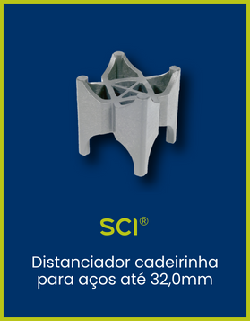 SCI Coplas - Distanciador cadeirinha para aços até 32,0mm